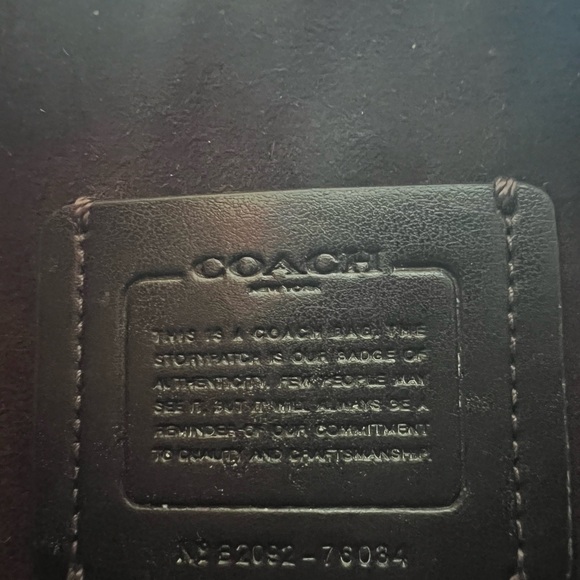 Coach 1941 Whipstitch Colorblock Pink Dreamer Hobo 76034 - Picture 4 of 12